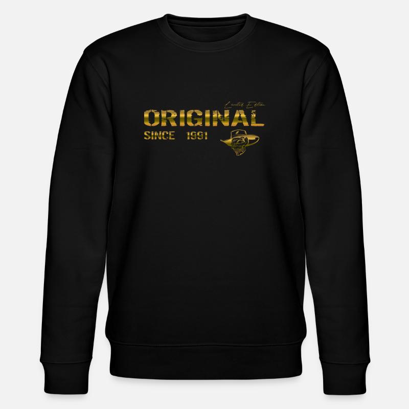 Original since 1991 - Stanley/Stella Unisex Bio-Sweatshirt CHANGER - Schwarz