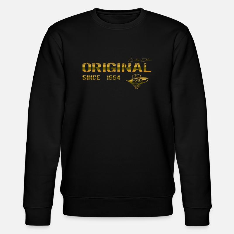 Original since 1994 - Stanley/Stella Unisex Bio-Sweatshirt CHANGER  - Schwarz