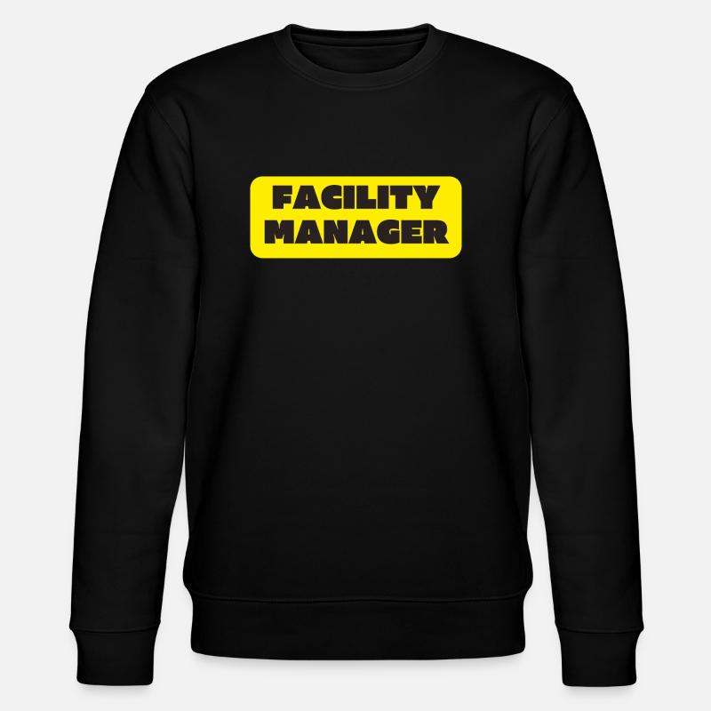 Facility Manager Technicien interne Gardien - Sweat bio CHANGER Stanley/Stella Unisexe - noir