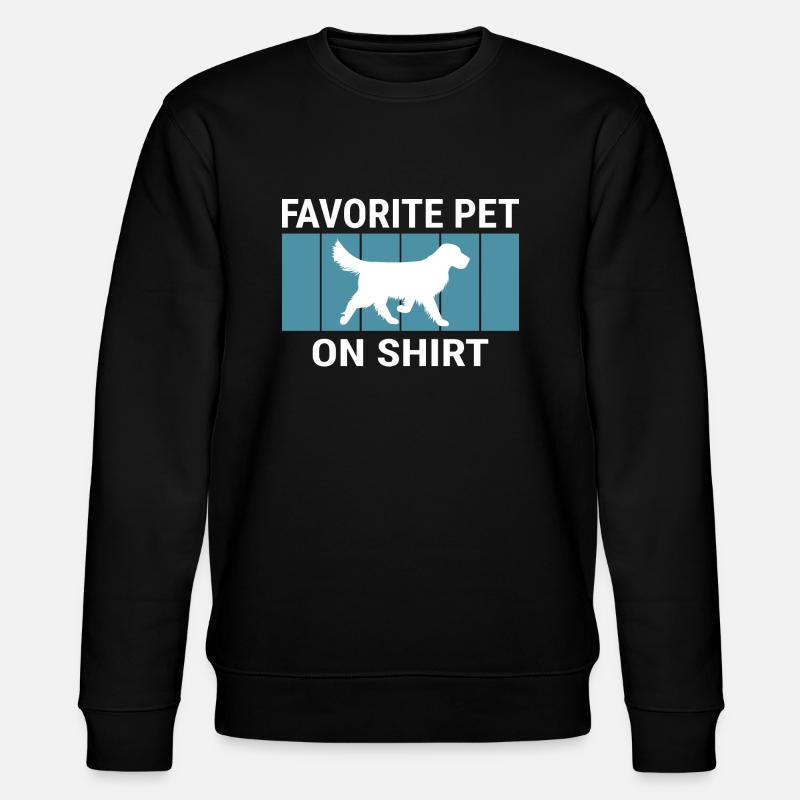 Hund Dog - Stanley/Stella Unisex Bio-Sweatshirt CHANGER  - Schwarz