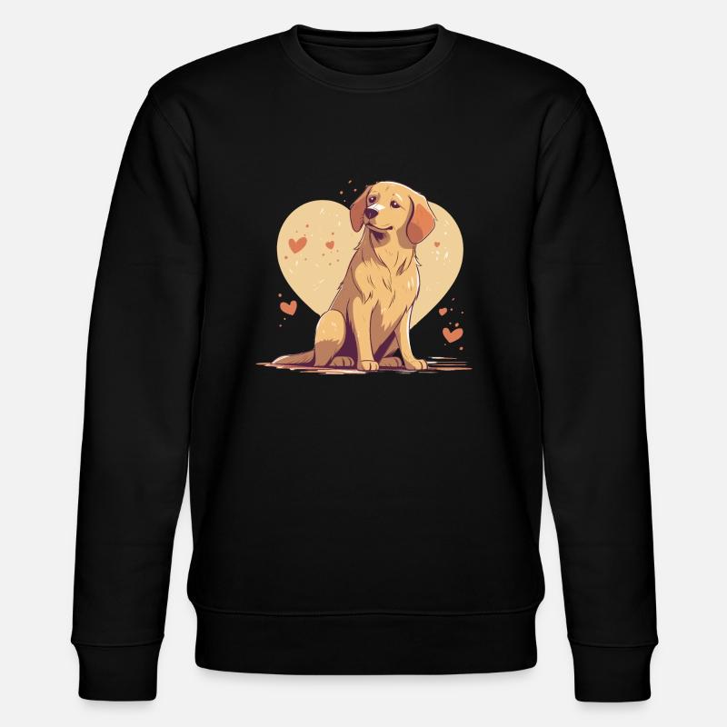 Amour pour les chiens - Sweat bio CHANGER Stanley/Stella Unisexe - noir