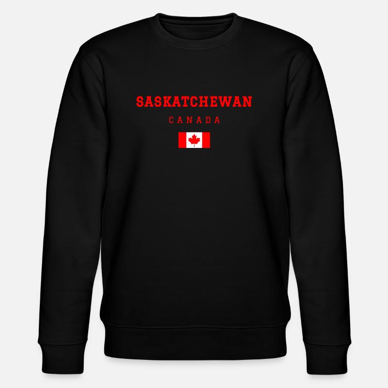 Saskatchewan, Canada - Stanley/Stella CHANGER Unisex Organic Sweatshirt - black