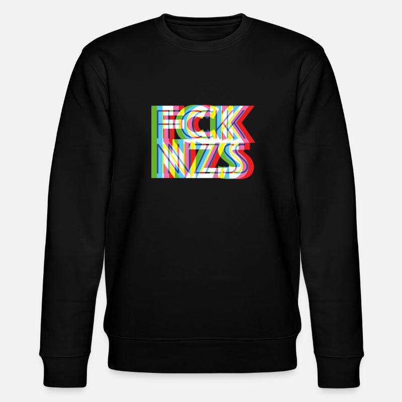 FCK NZS - Stanley/Stella CHANGER Unisex Organic Sweatshirt - black
