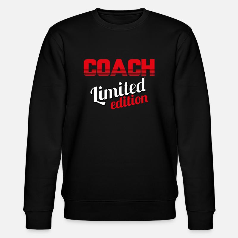 COACH LIMITIERTE AUFLAGE - Stanley/Stella Unisex Bio-Sweatshirt CHANGER - Schwarz