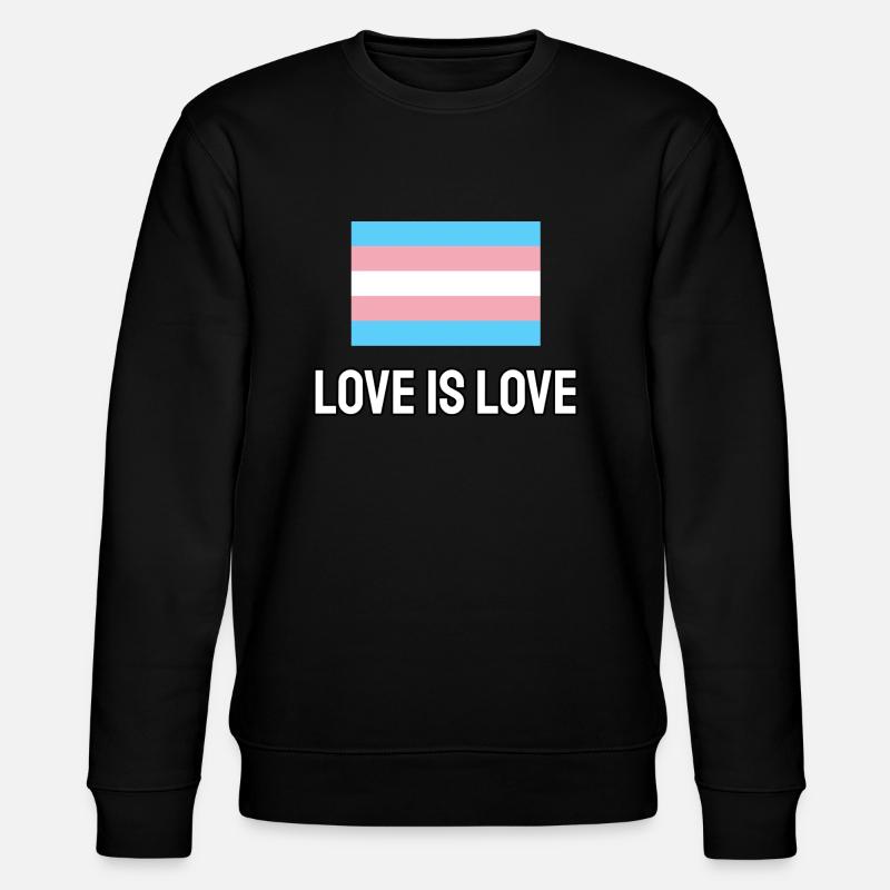 L’amour trans est l’amour - Sweat bio CHANGER Stanley/Stella Unisexe - noir