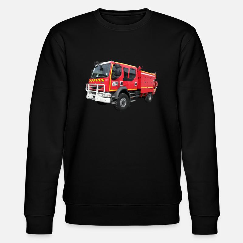 firefighter CCF - Stanley/Stella CHANGER Unisex Organic Sweatshirt - black
