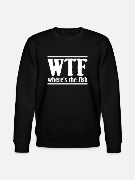 Where's The Fish - Stanley/Stella Unisex Bio-Sweatshirt CHANGER - Schwarz