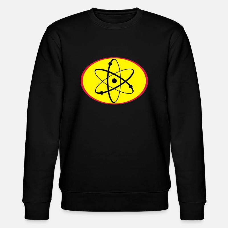 nerdman_042012a_3c - Stanley/Stella CHANGER Unisex Organic Sweatshirt - black
