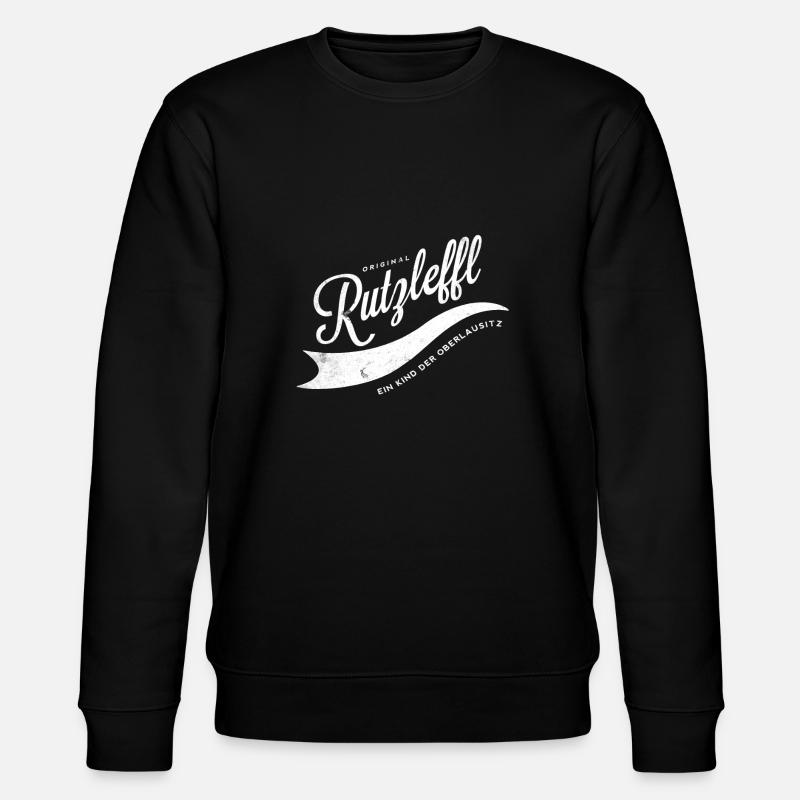 Rutzleffl - Oberlausitz Fanshirt - Sweat bio CHANGER Stanley/Stella Unisexe - noir