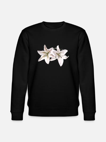 Lily / Lilium / Lily - Stanley/Stella CHANGER Unisex Organic Sweatshirt - black