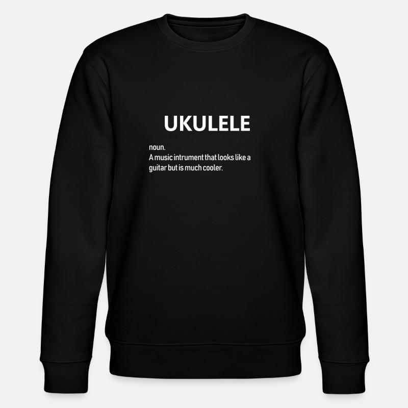 ukulélé - Sweat bio CHANGER Stanley/Stella Unisexe - noir