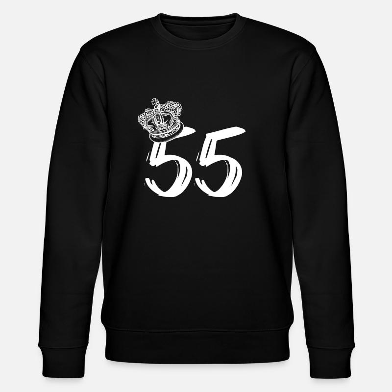 Anniversaire 55e - Sweat bio CHANGER Stanley/Stella Unisexe - noir