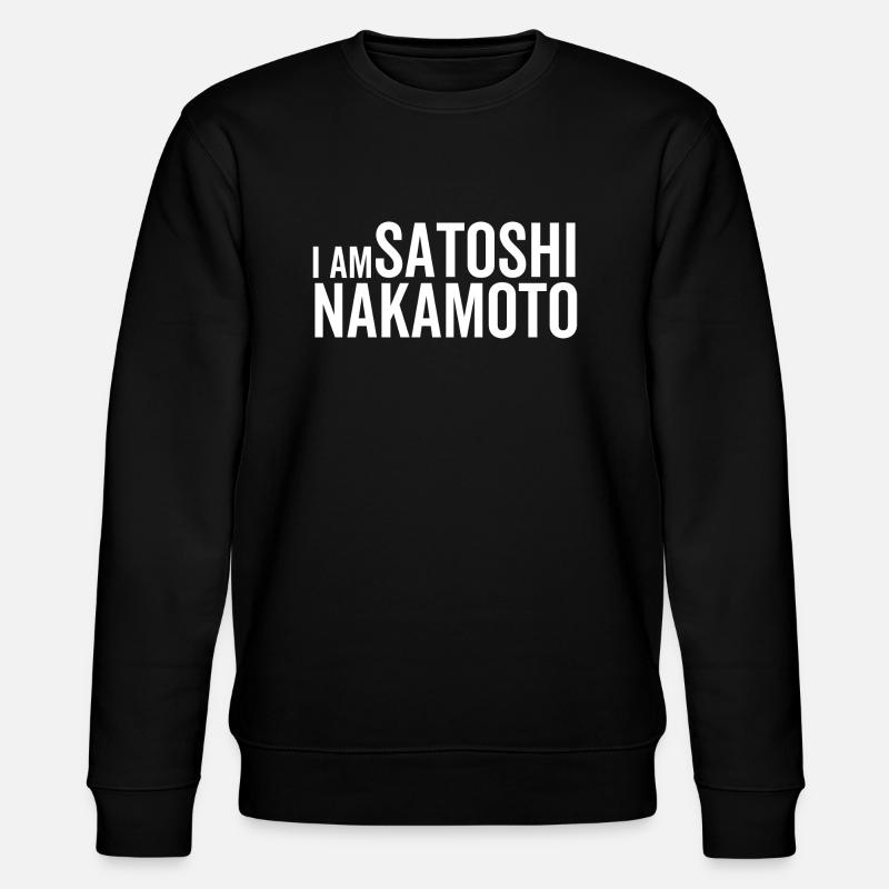 Je suis Satoshi Nakamoto - Sweat bio CHANGER Stanley/Stella Unisexe - noir