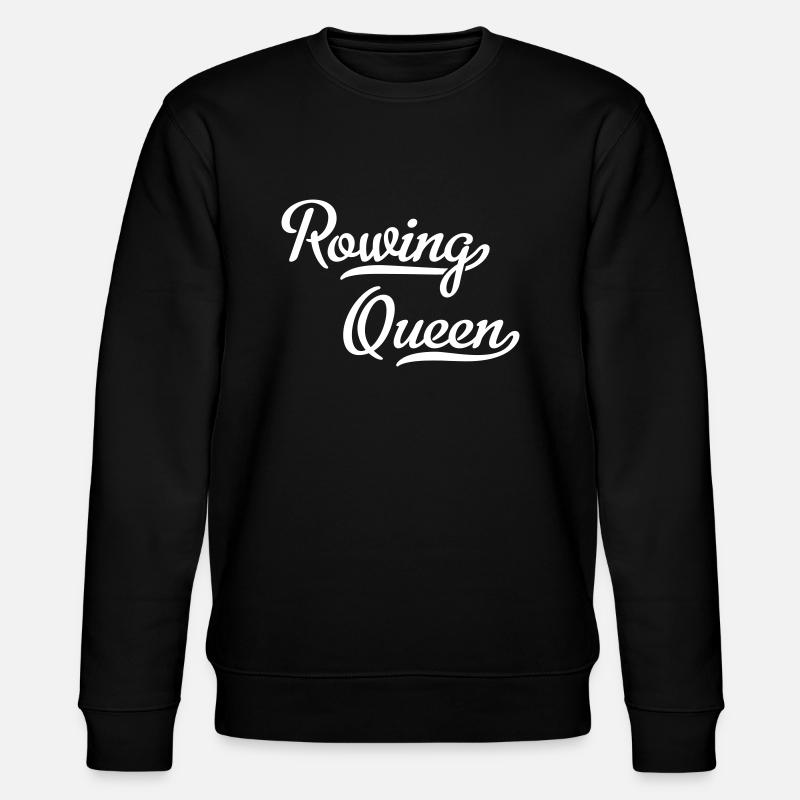 rudern - Stanley/Stella Unisex Bio-Sweatshirt CHANGER  - Schwarz