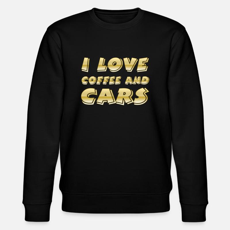Coffee - Stanley/Stella CHANGER Unisex Organic Sweatshirt - black
