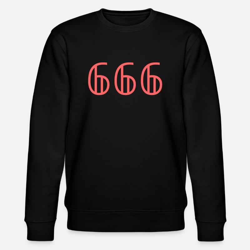 Nombres angéliques |666|. - Sweat bio CHANGER Stanley/Stella Unisexe - noir