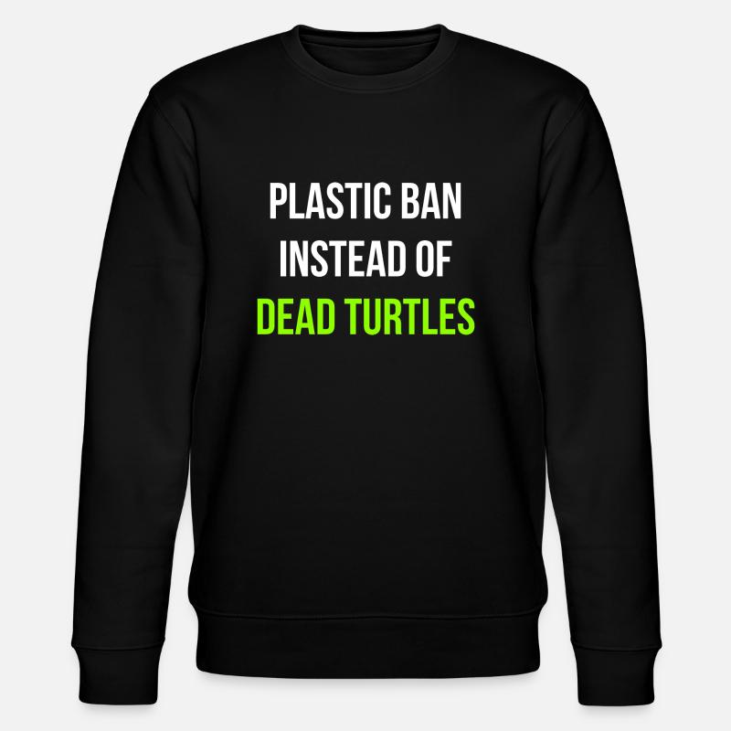 Turtles Rescue dit anglais - Sweat bio CHANGER Stanley/Stella Unisexe - noir