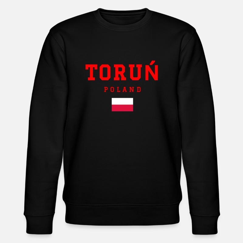 Torun Polen - Stanley/Stella Unisex Bio-Sweatshirt CHANGER  - Schwarz