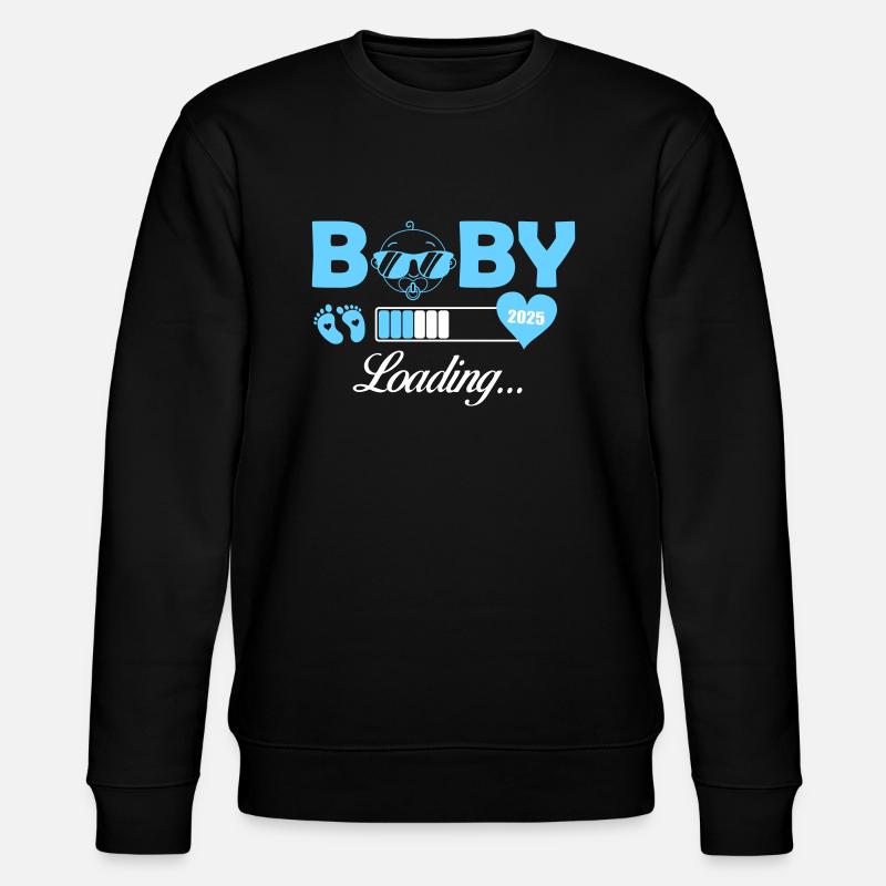 baby loading 2025 - Stanley/Stella Unisex Bio-Sweatshirt CHANGER  - Schwarz
