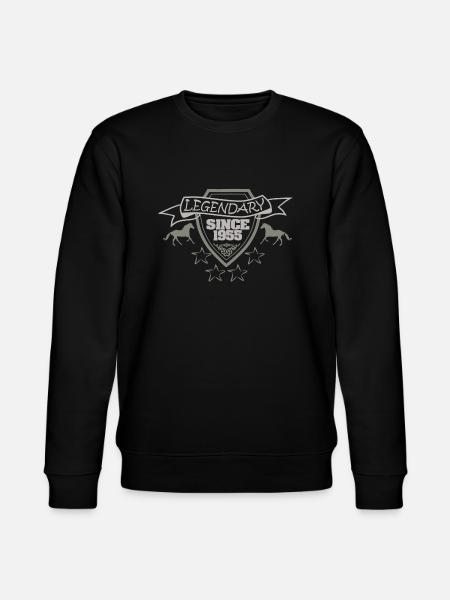 Cheval 1955 - Sweat bio CHANGER Stanley/Stella Unisexe - noir