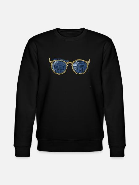 Laby Sunglasses 1 - Stanley/Stella CHANGER Unisex Organic Sweatshirt - black