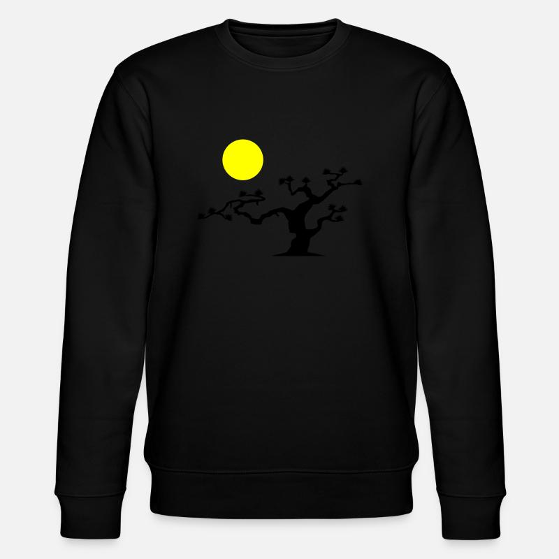Arbre japonais - Sweat bio CHANGER Stanley/Stella Unisexe - noir