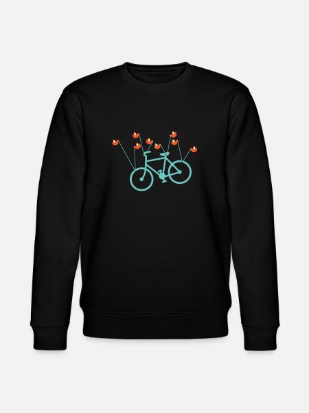Fail bike - Stanley/Stella CHANGER Unisex Organic Sweatshirt - black