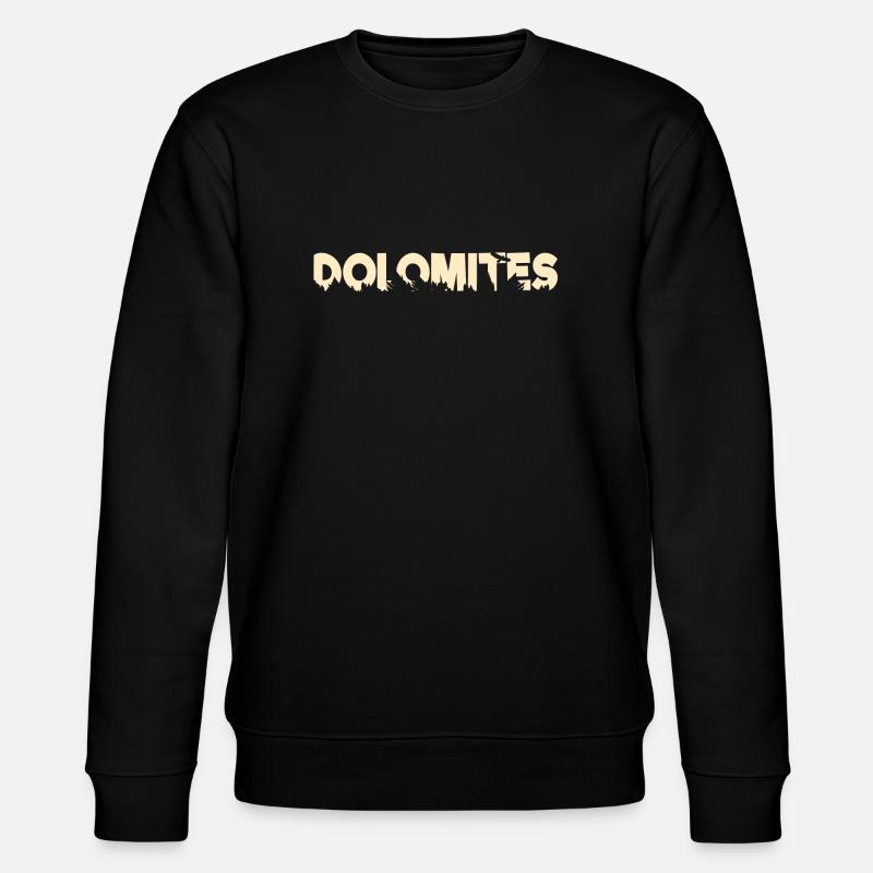 dolomites - Stanley/Stella Unisex Bio-Sweatshirt CHANGER  - Schwarz