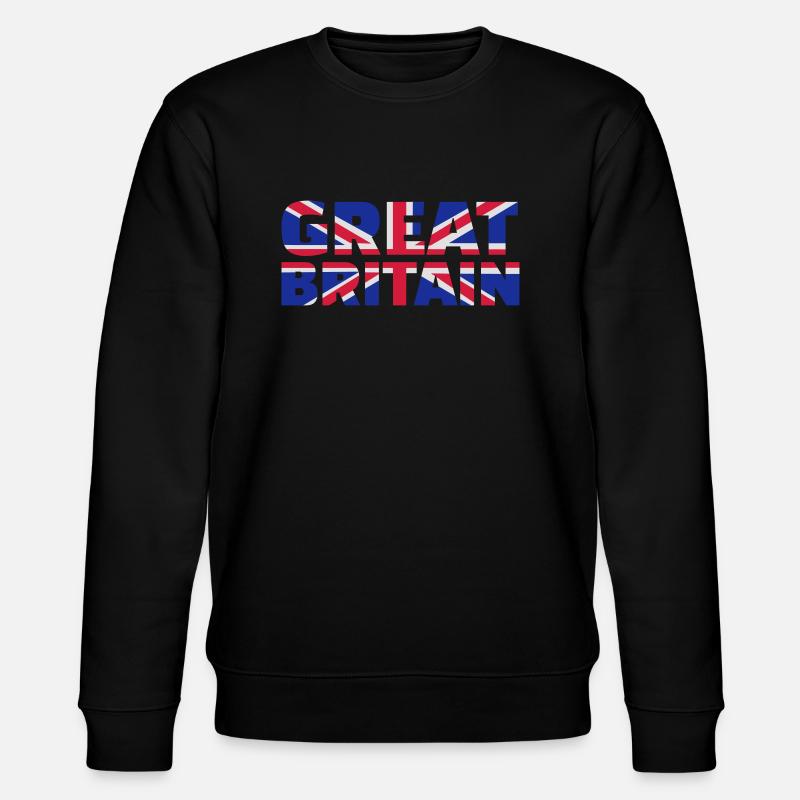 Großbritannien - Stanley/Stella Unisex Bio-Sweatshirt CHANGER  - Schwarz
