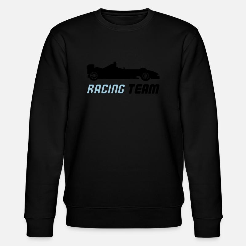 racing team 002 - Stanley/Stella Unisex Bio-Sweatshirt CHANGER  - Schwarz