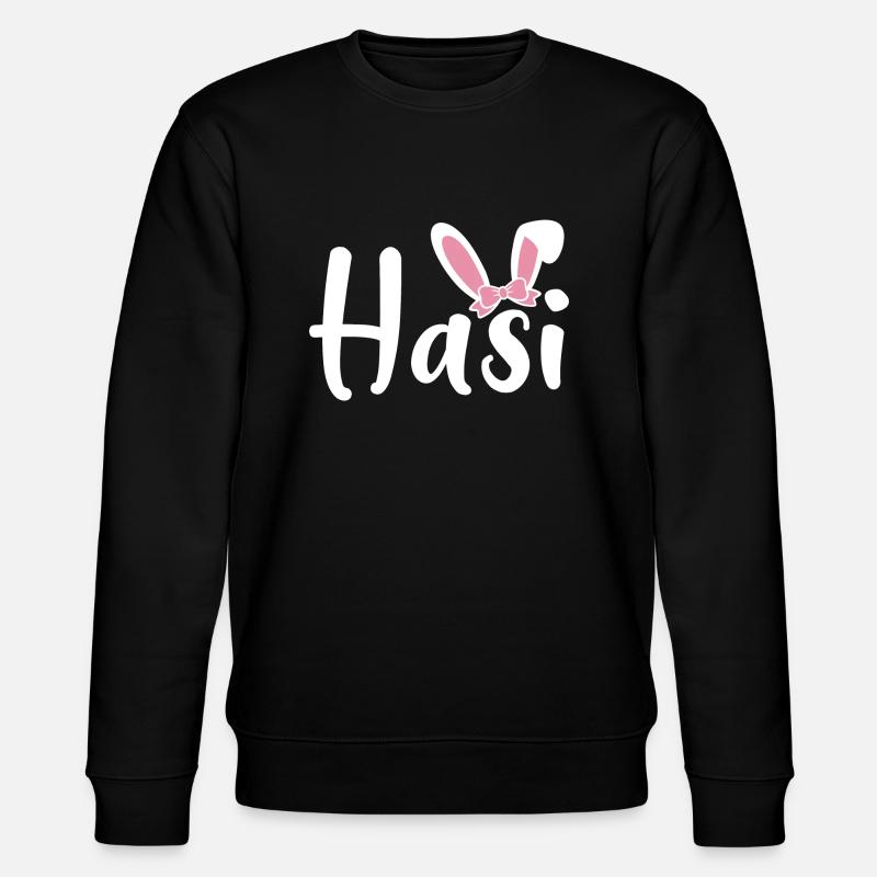 Hasi - Stanley/Stella Unisex Bio-Sweatshirt CHANGER  - Schwarz