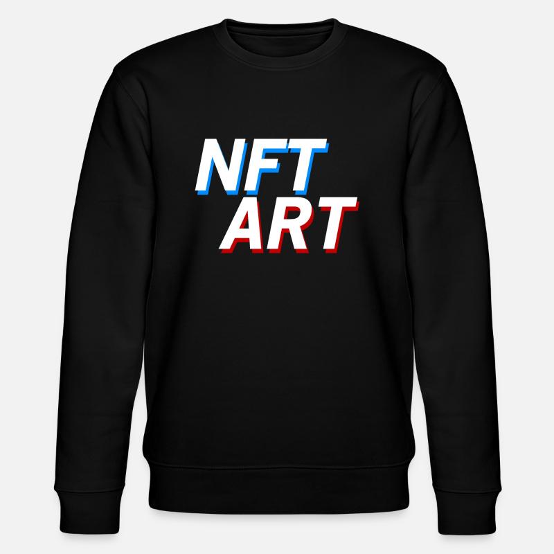 NFT ART - NFT Kunst - Sweat bio CHANGER Stanley/Stella Unisexe - noir