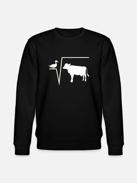 n-th rod af Q - anderod af ko matematik vittighed - Stanley/Stella økologisk unisex-sweatshirt CHANGER  - sort