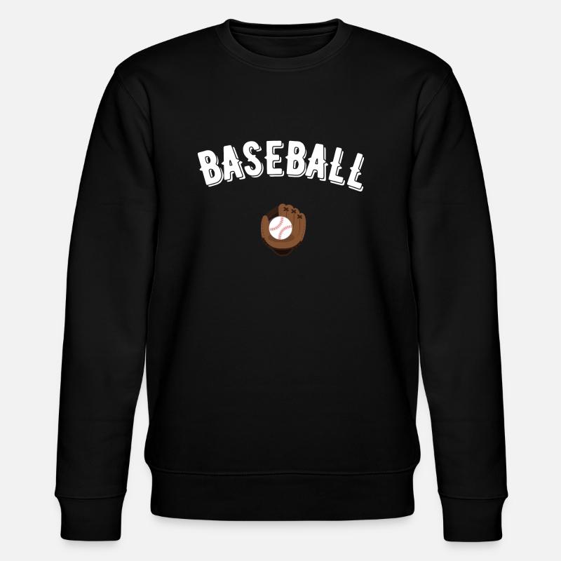 Baseball - Stanley/Stella Unisex Bio-Sweatshirt CHANGER  - Schwarz