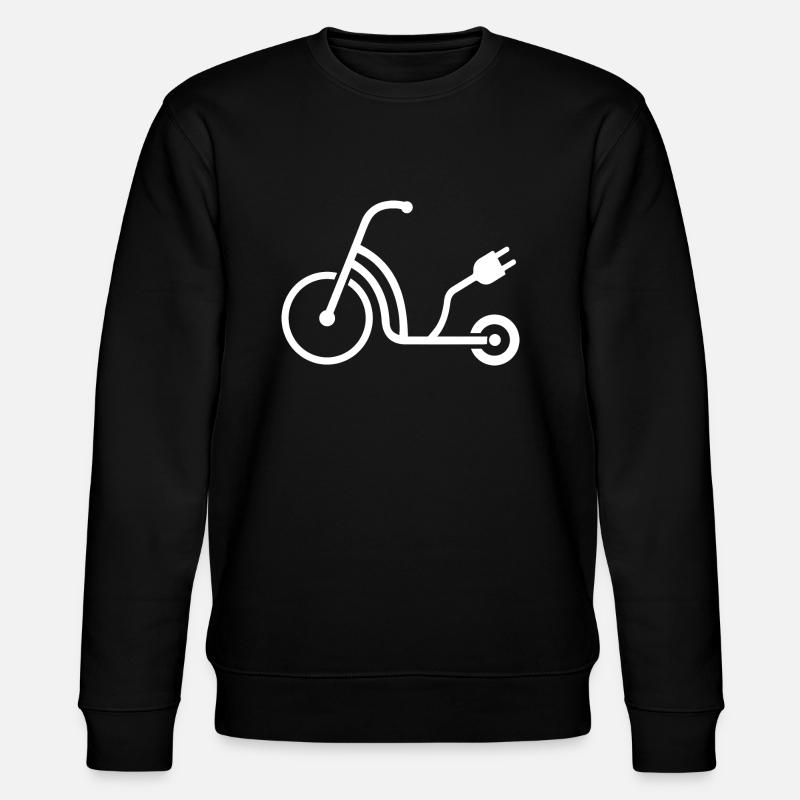 E-Scooter E-Roller Scooter - Sweat bio CHANGER Stanley/Stella Unisexe - noir