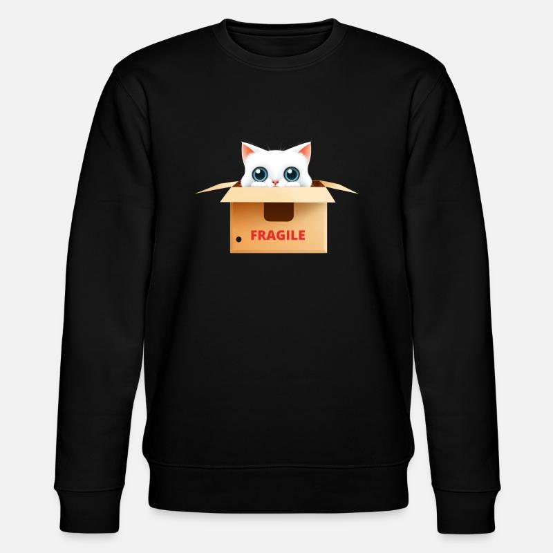 Cat box - Sweat bio CHANGER Stanley/Stella Unisexe - noir