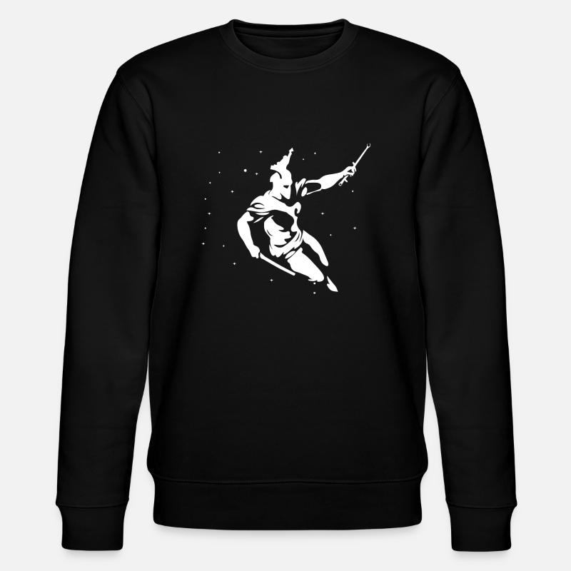 Gladiator T-Shirt - Stanley/Stella Unisex Bio-Sweatshirt CHANGER  - Schwarz