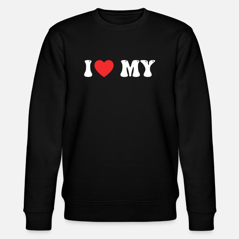 I love My - Sweat bio CHANGER Stanley/Stella Unisexe - noir