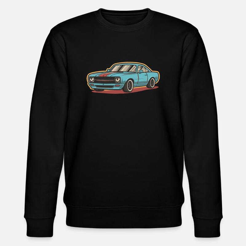 VOITURES - Sweat bio CHANGER Stanley/Stella Unisexe - noir