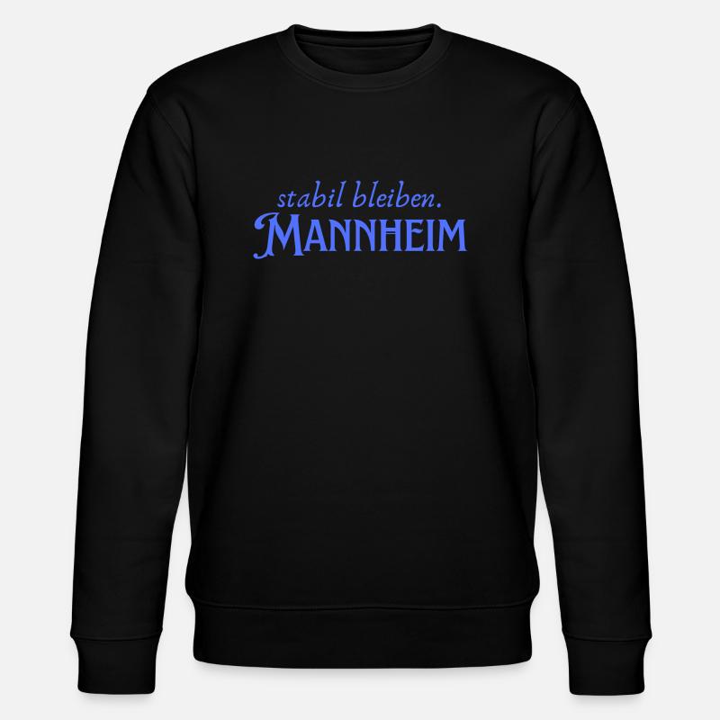 Rester stable à Mannheim - Sweat bio CHANGER Stanley/Stella Unisexe - noir