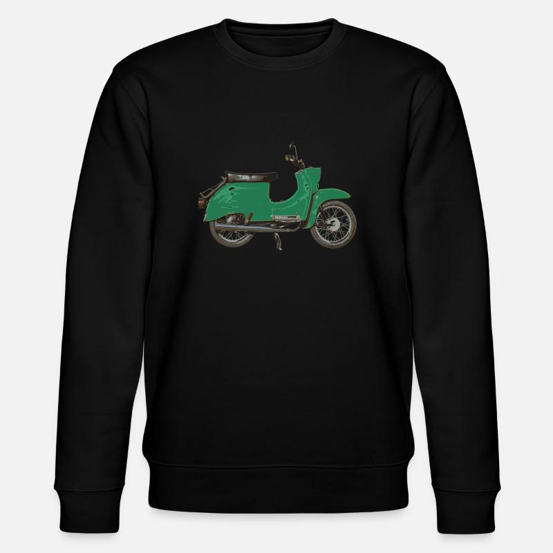 Schwalli grün KR51/2 - Stanley/Stella Unisex Bio-Sweatshirt CHANGER  - Schwarz