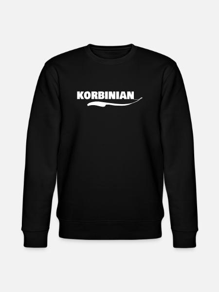 First name korbinian - Stanley/Stella CHANGER Unisex Organic Sweatshirt - black