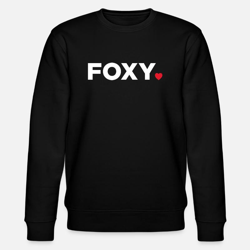 Foxy - Stanley/Stella CHANGER Unisex Organic Sweatshirt - black