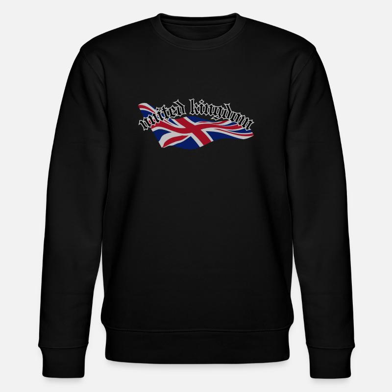 United kingdom - Stanley/Stella Unisex Bio-Sweatshirt CHANGER - Schwarz