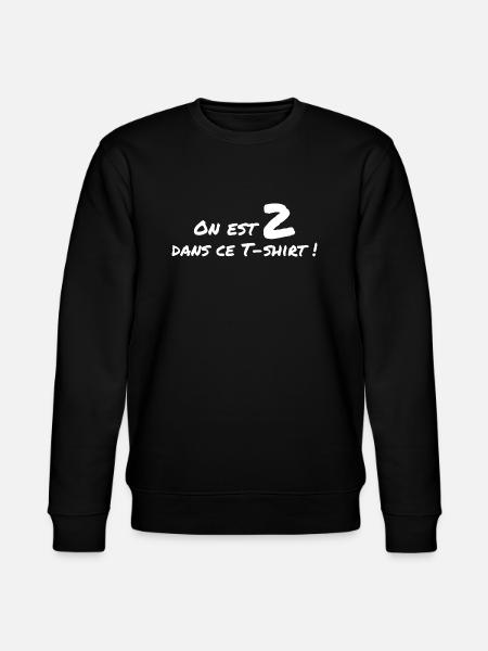 On est 2 - Sweat bio CHANGER Stanley/Stella Unisexe - noir