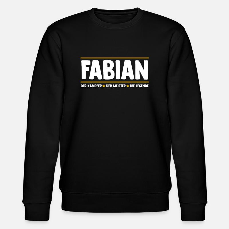 Fabien - Sweat bio CHANGER Stanley/Stella Unisexe - noir
