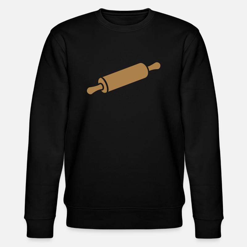 Nudelholz - Stanley/Stella Unisex Bio-Sweatshirt CHANGER  - Schwarz