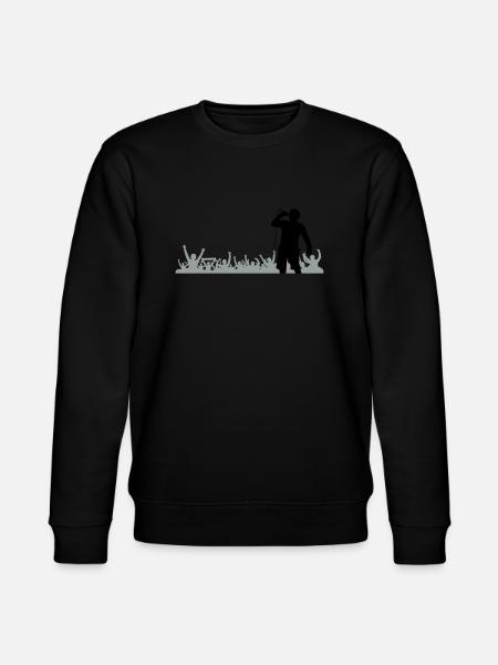 Sänger Band Fans - Stanley/Stella Unisex Bio-Sweatshirt CHANGER  - Schwarz