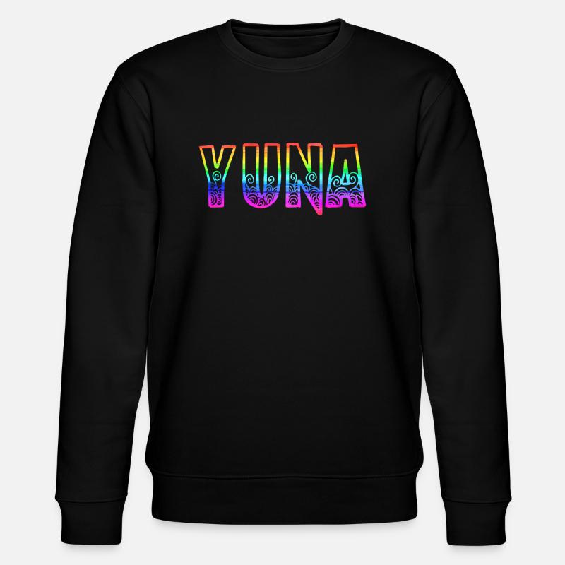 yuna rs rainbow - Stanley/Stella CHANGER Unisex Organic Sweatshirt - black