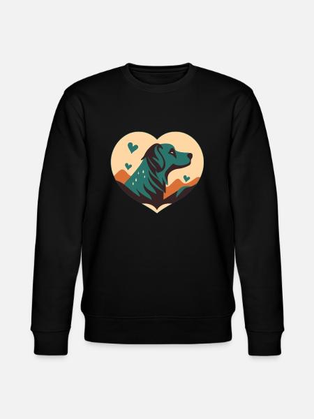 Amour pour les chiens - Sweat bio CHANGER Stanley/Stella Unisexe - noir